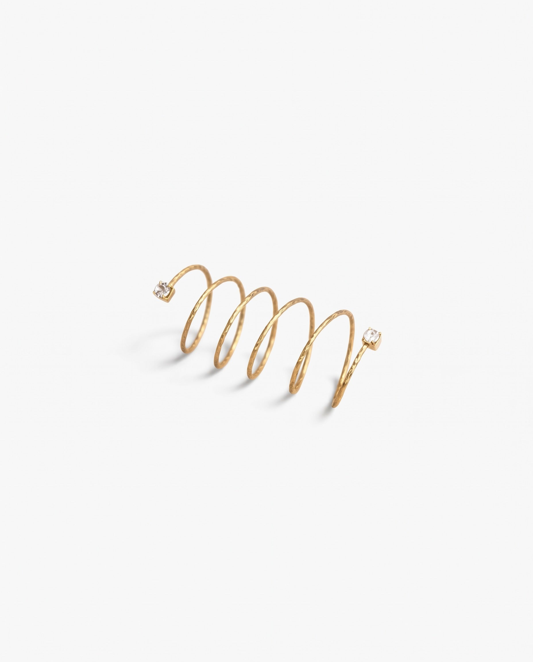 Stack Illusion Ring Gold – Multi Band Wrap Ring, Layered Look Ring, Minimal Thin Gold Ring, Adjustable Handmade Jewelry